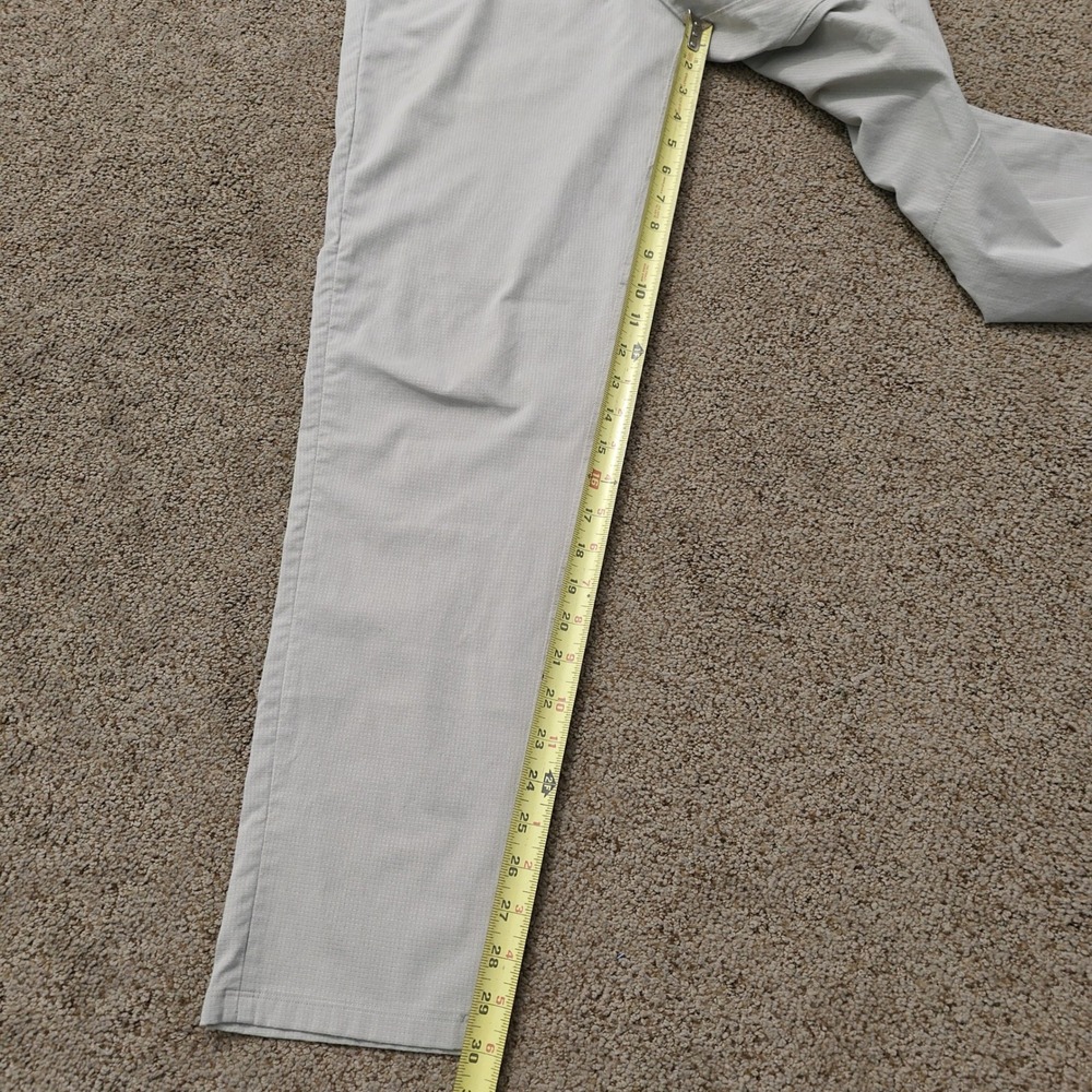 Lululemon ABC Pant Relaxed Fit Casual Beige Textured Men's 32 Pre-Owned - Picture 7 of 12